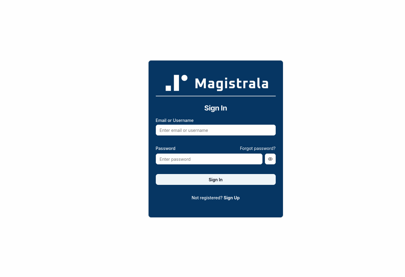 Login Page